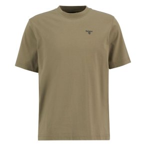 Barbour Sports Relaxed T-Shirt Grey Olive