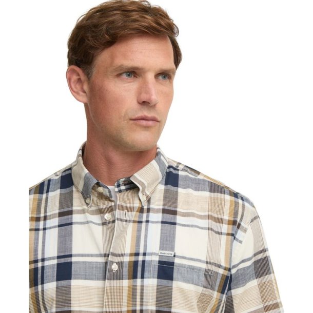 Barbour Swinfell Checked Regular S/S Shirt Russet