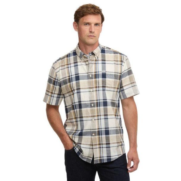 Barbour Swinfell Checked Regular S/S Shirt Russet