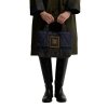 Barbour Tartan Arlene Mini Quilted Tote Bag Shadow Classic Tartan