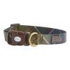 Barbour Tartan Printed Dog Collar Classic Tartan