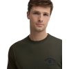 Barbour Tartan Tailored Crest Logo T-Shirt Sage