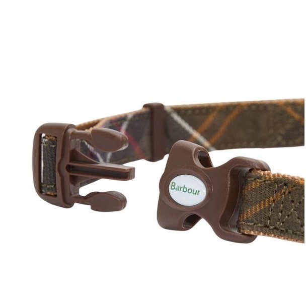 Barbour Tartan & Webbing Dog Collar Classic Tartan