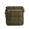 Barbour Transport Crossbody Bag Dusky Green Tartan