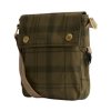Barbour Transport Crossbody Bag Dusky Green Tartan