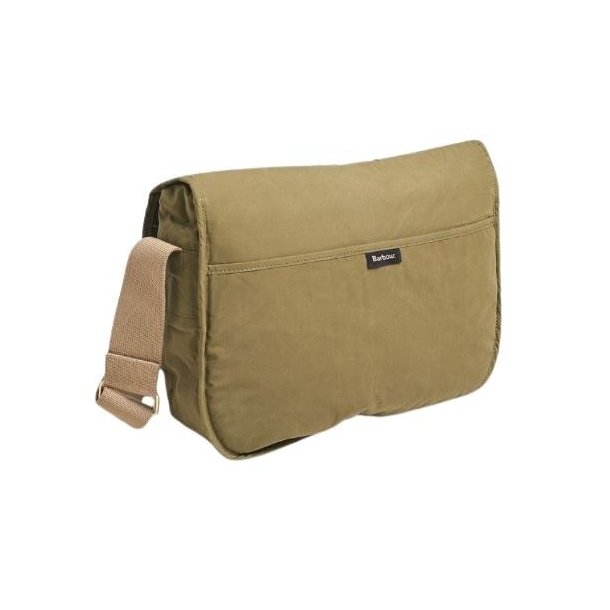 Barbour Transport Riever Crossbody Bag Dusky Green
