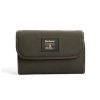 Barbour Wax Hanging Washbag Olive/Beacon