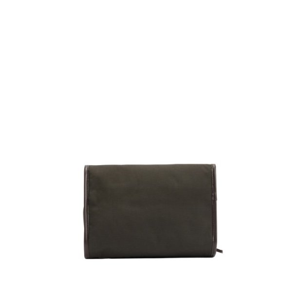 Barbour Wax Hanging Washbag Olive/Beacon