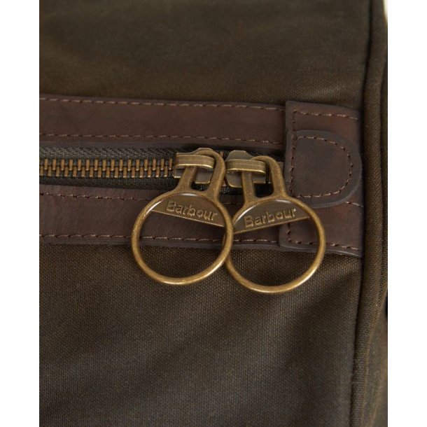 Barbour Wax Holdall Bag Olive