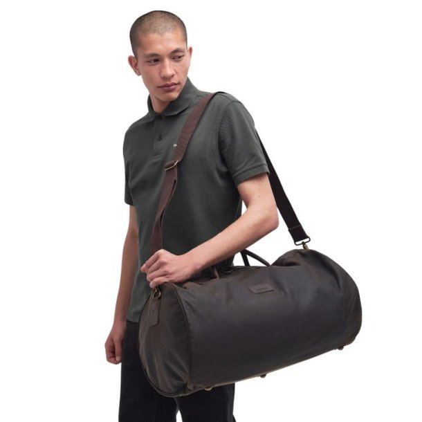 Barbour Wax Holdall Bag Olive