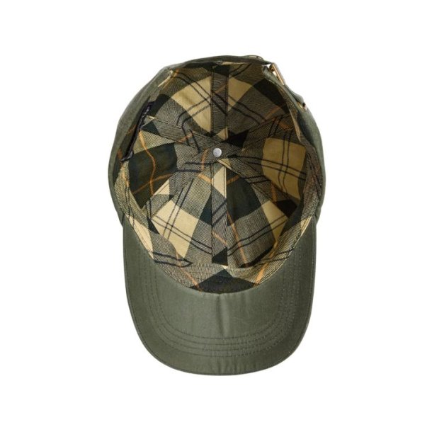 Barbour Waxed Sports Cap Light Moss