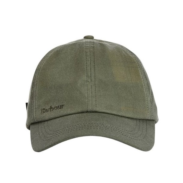 Barbour Waxed Sports Cap Light Moss