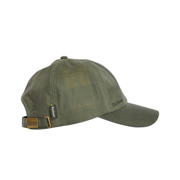Barbour Waxed Sports Cap Light Moss