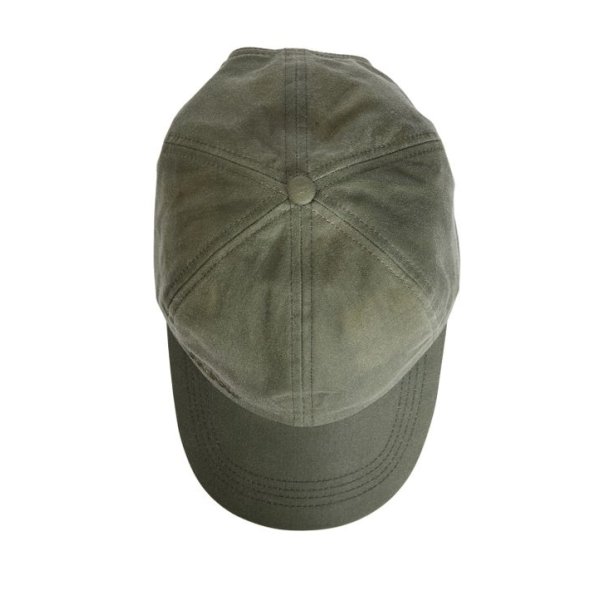 Barbour Waxed Sports Cap Light Moss