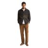 Barbour Woodlane Brushed Check Overshirt Shadow Classic Tartan