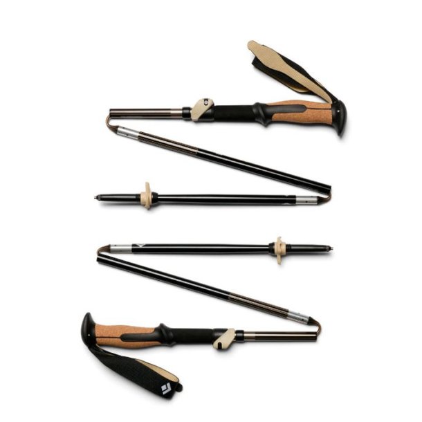 Black Diamond Trail Vista FLZ Trekking Poles White Oak 125 cm