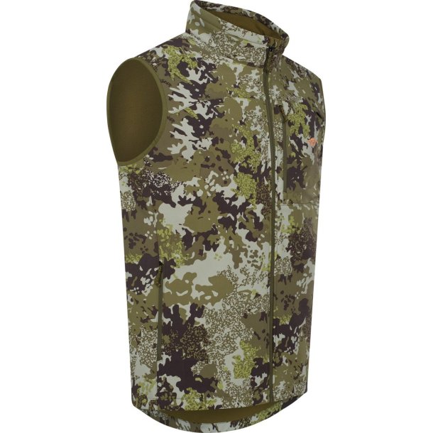 Blaser Chase Softshell Waistcoat Huntec Camouflage
