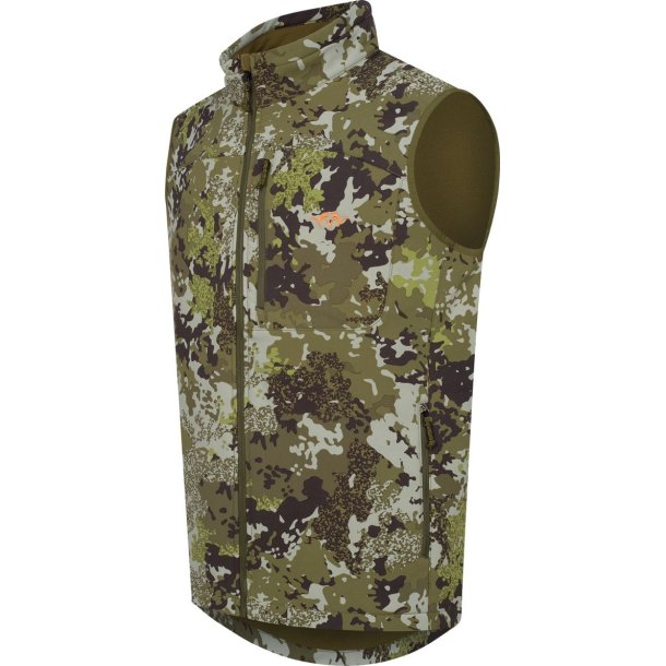 Blaser Chase Softshell Waistcoat Huntec Camouflage