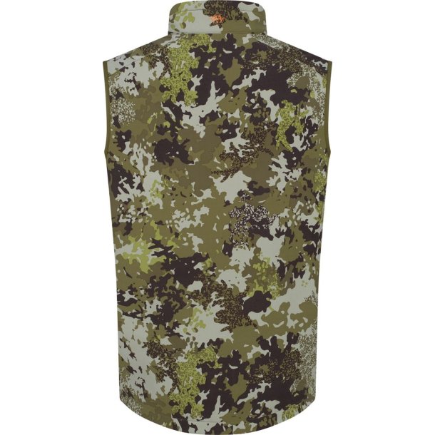 Blaser Chase Softshell Waistcoat Huntec Camouflage
