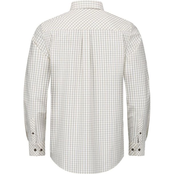 Blaser Chris Shirt Creme/Brown Checked
