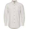 Blaser Chris Shirt Creme/Brown Checked