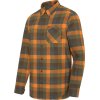 Blaser Marvin Flannel Shirt Green/Orange Checked