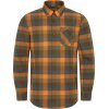 Blaser Marvin Flannel Shirt Green/Orange Checked