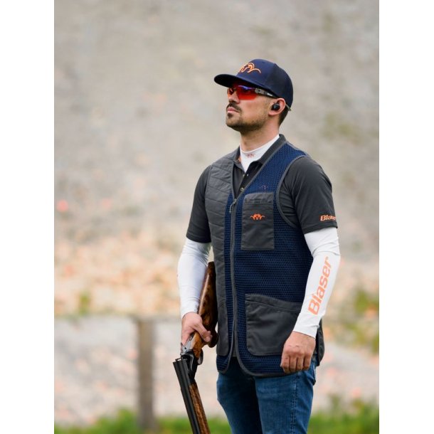 Blaser Robert Shooting Vest Competition Navy