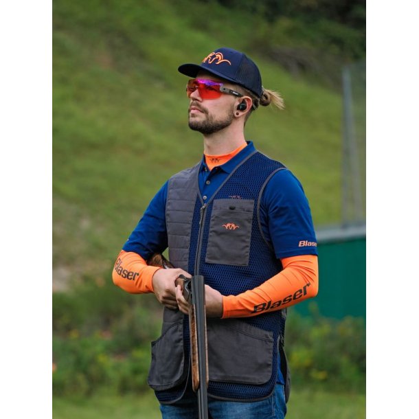 Blaser Robert Shooting Vest Competition Navy