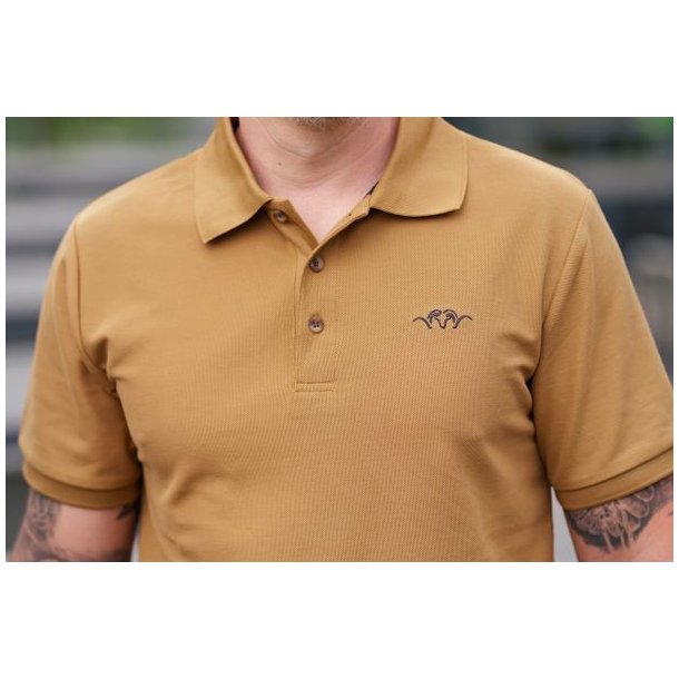 Blaser Solid Polo 25 Dull Gold