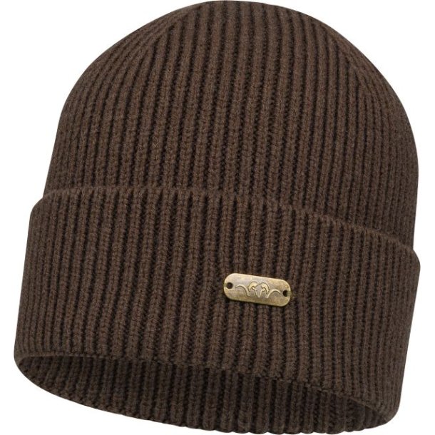 Blaser Tommy Rib Beanie Dark Brown
