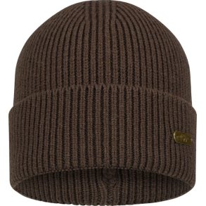 Blaser Tommy Rib Beanie Dark Brown