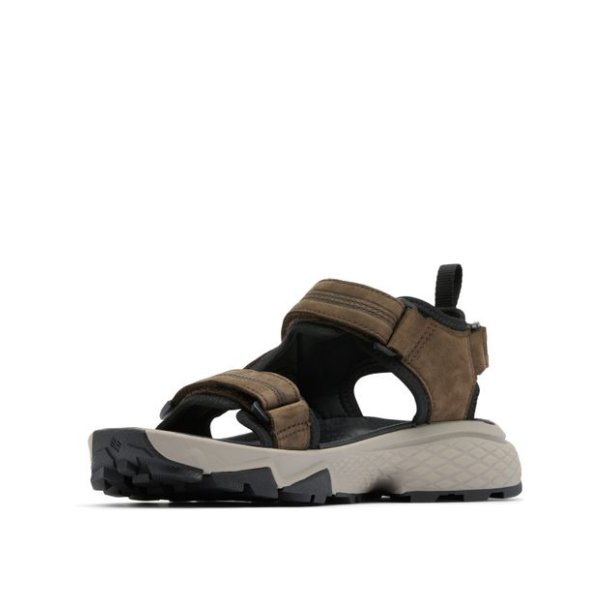 Columbia Peakfreak Rush Leather Sandal Cordovan / Pebble