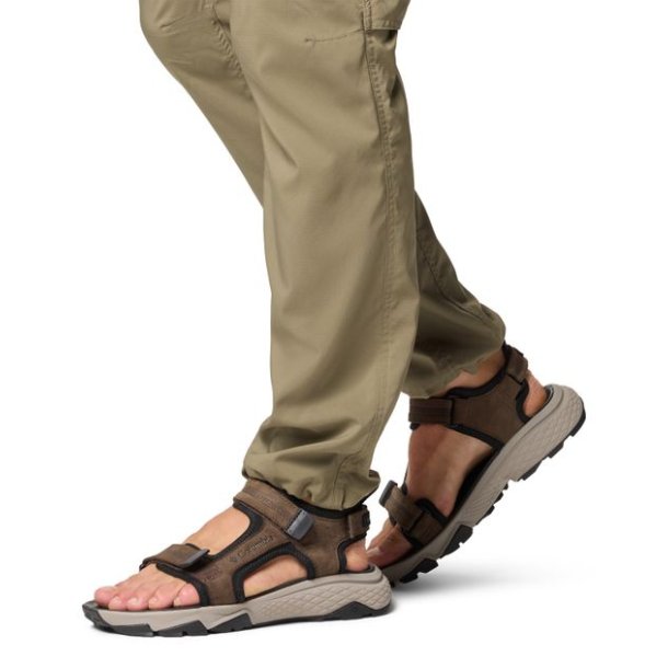 Columbia Peakfreak Rush Leather Sandal Cordovan / Pebble