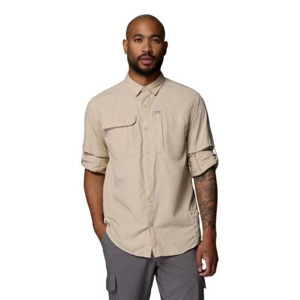 Columbia Skien Valley Long Sleeve Shirt Ancient Fossil