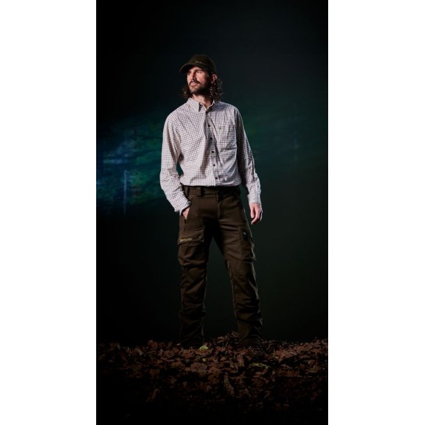 Deerhunter Gavin Skjorte Orange Check