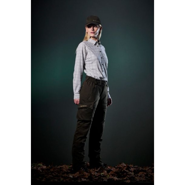 Deerhunter Lady Grace Skjorte Beige Check