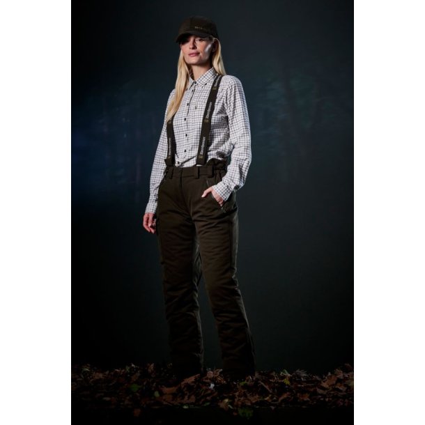 Deerhunter Lady Grace Skjorte Beige Check
