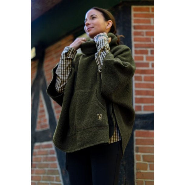 Deerhunter Lady Wilder Poncho W Loden Wood