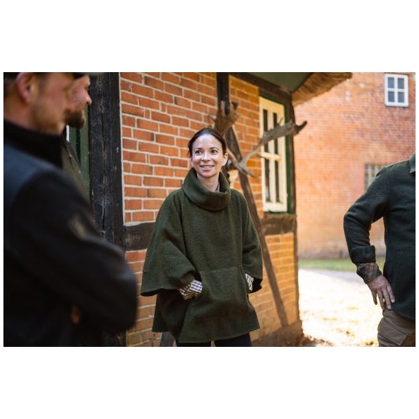 Deerhunter Lady Wilder Poncho W Loden Wood