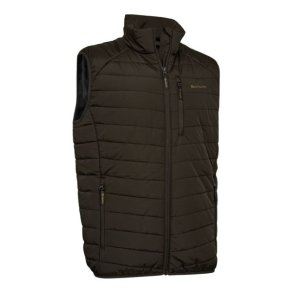 Deerhunter Moor Fully Padded Waistcoat Brown Leaf