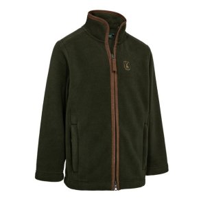 Deerhunter Youth Cumbria Fleece Jacket Forest Ember