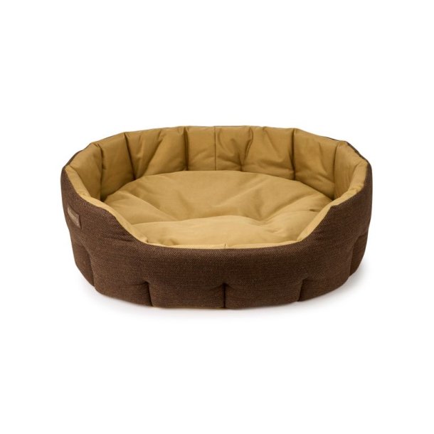 Dubarry Buster Tweed Dog Bed Mocha