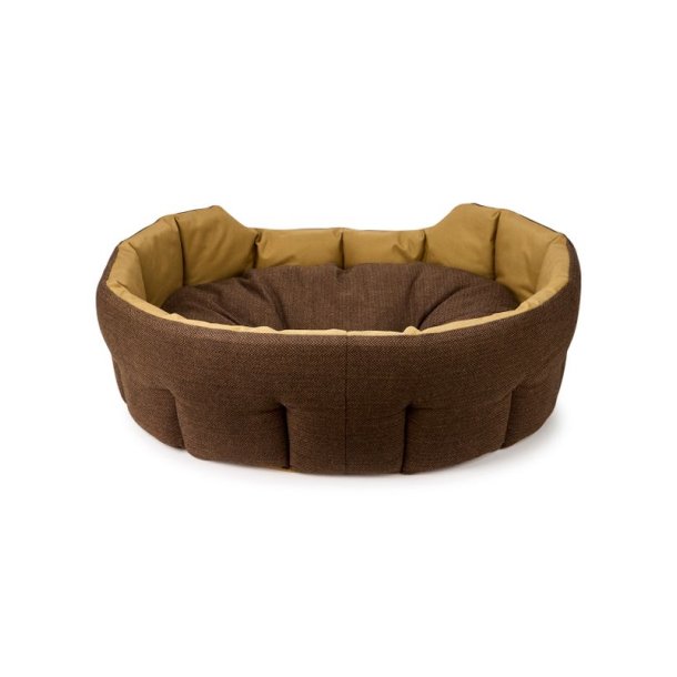 Dubarry Buster Tweed Dog Bed Mocha