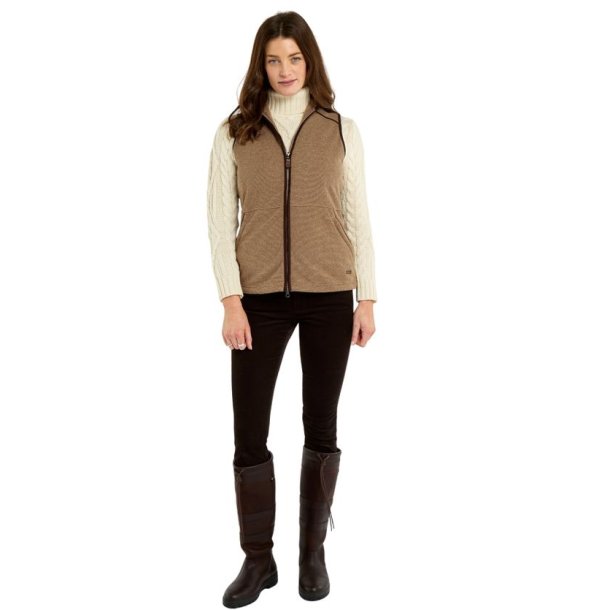 Dubarry Carbury Lady Fleece Gilet Elk