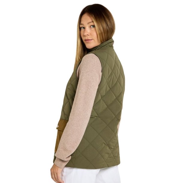 Dubarry Clashmore W Vest Kelp