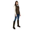Dubarry Rathsallagh Lady Wax Cotton Gilet Cafe
