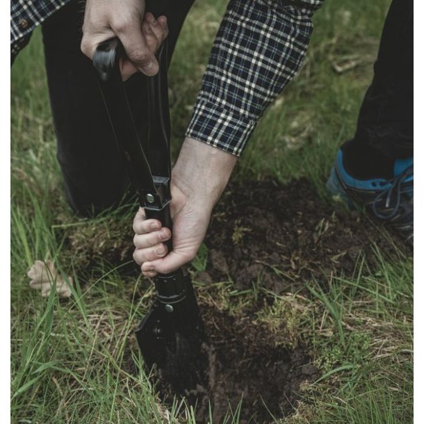 Easy Camp Folding Shovel Black