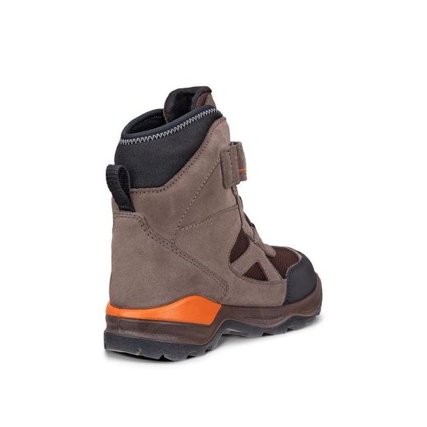 Ecco Snow Mountain Kids St�vle Black/Marron/Mocha