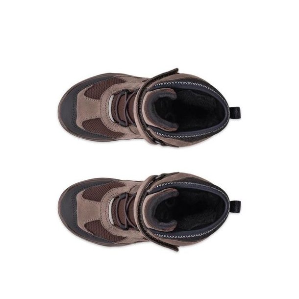 Ecco Snow Mountain Kids St�vle Black/Marron/Mocha